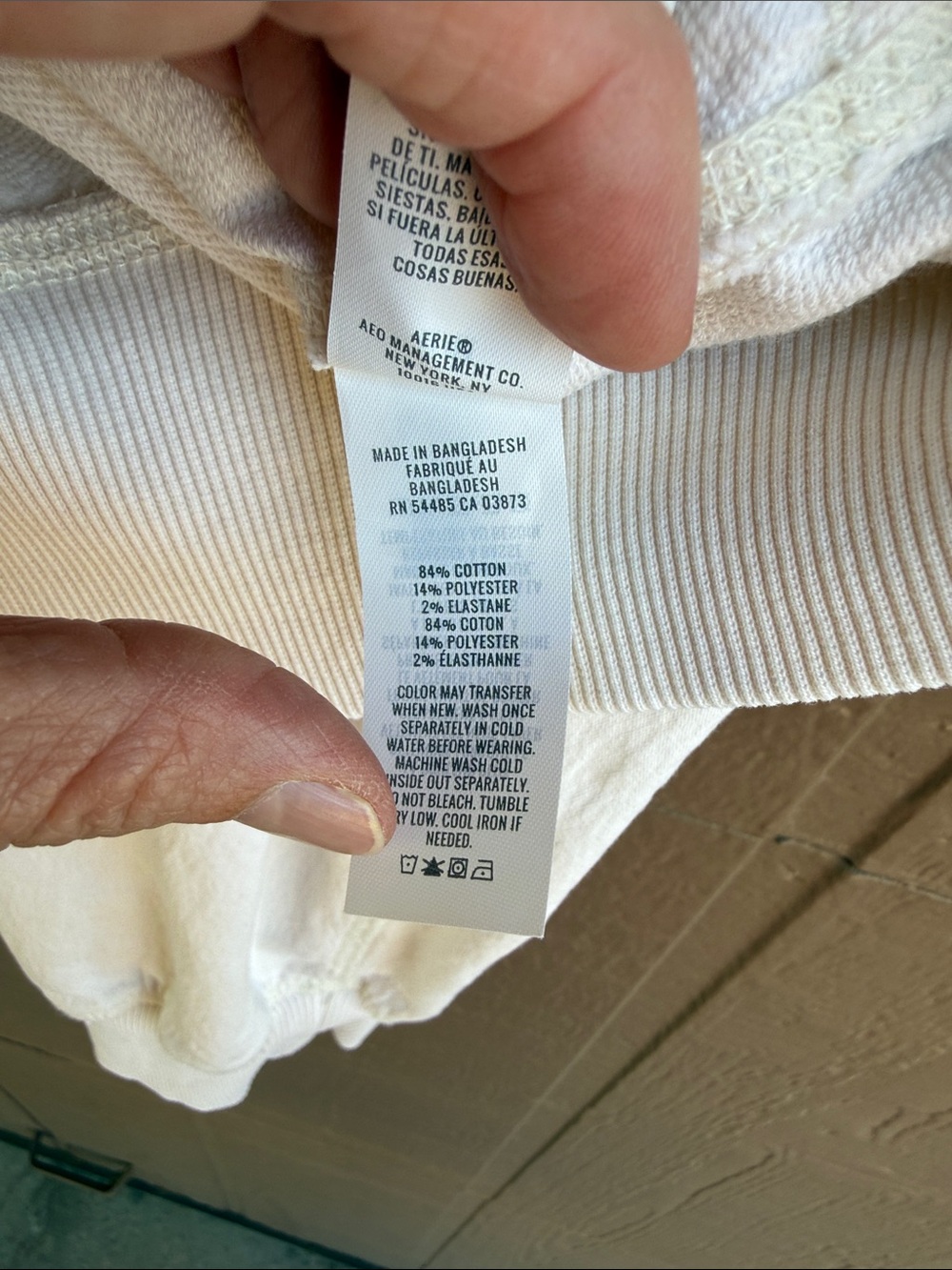 Aerie Cream Jacket View 5